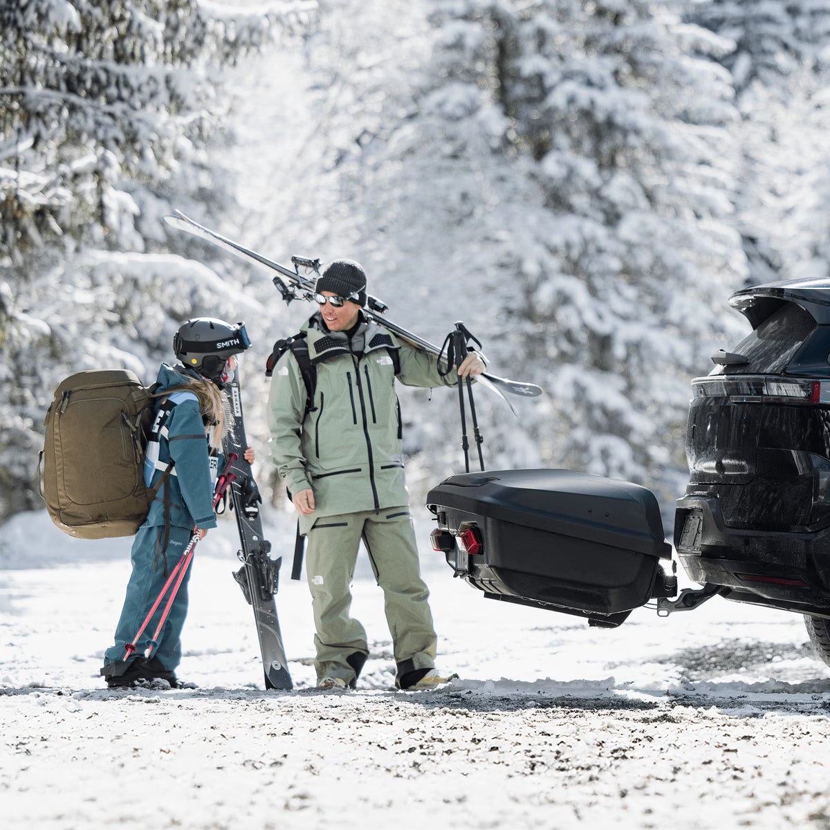 Thule Arcos Heckbox XL mieten, Skibox für Anhängerkupplung – 4