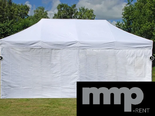 Faltzelt 3x6m, Faltpavillon winterfest, Pavillon mit Seitenwänden, wasserdicht – 4