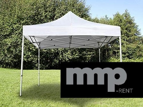 Faltzelt 3x3m, Faltpavillon winterfest, Pavillon mit Seitenwänden, wasserdicht – 4