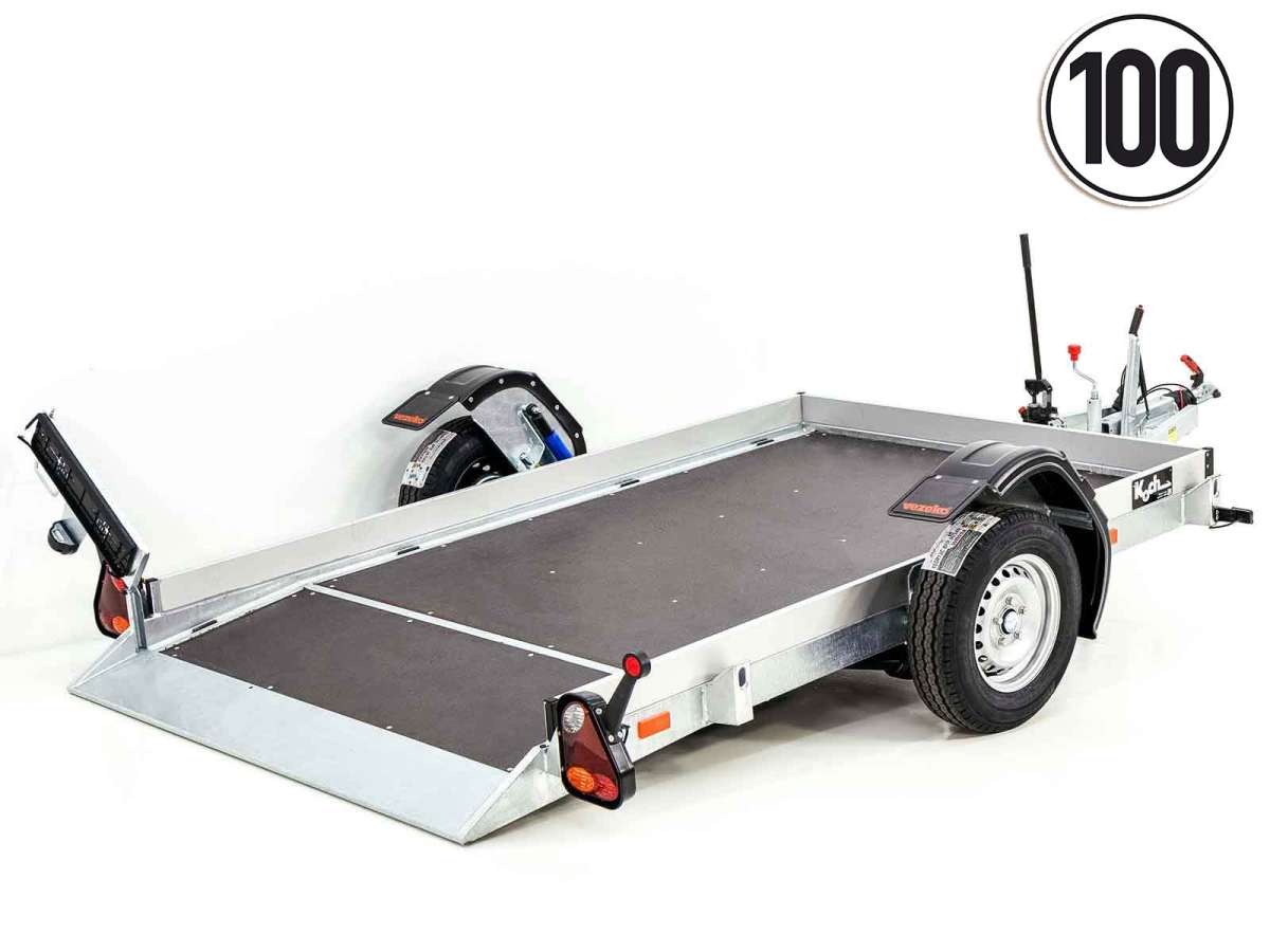 Smart Anhänger, Quad Anhänger, Motorradanhänger absenkbar 1,5t Gesamtgewicht – 3