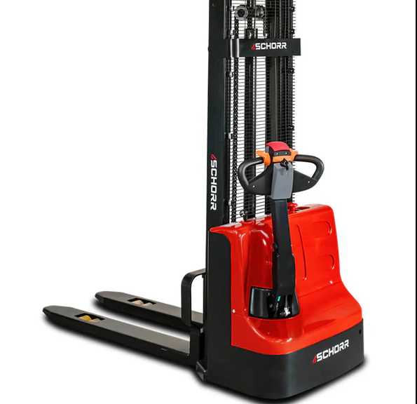 SCHORR Elektro Hochhubwagen 1,2t Stapler mit 3,5 m Hubhöhe