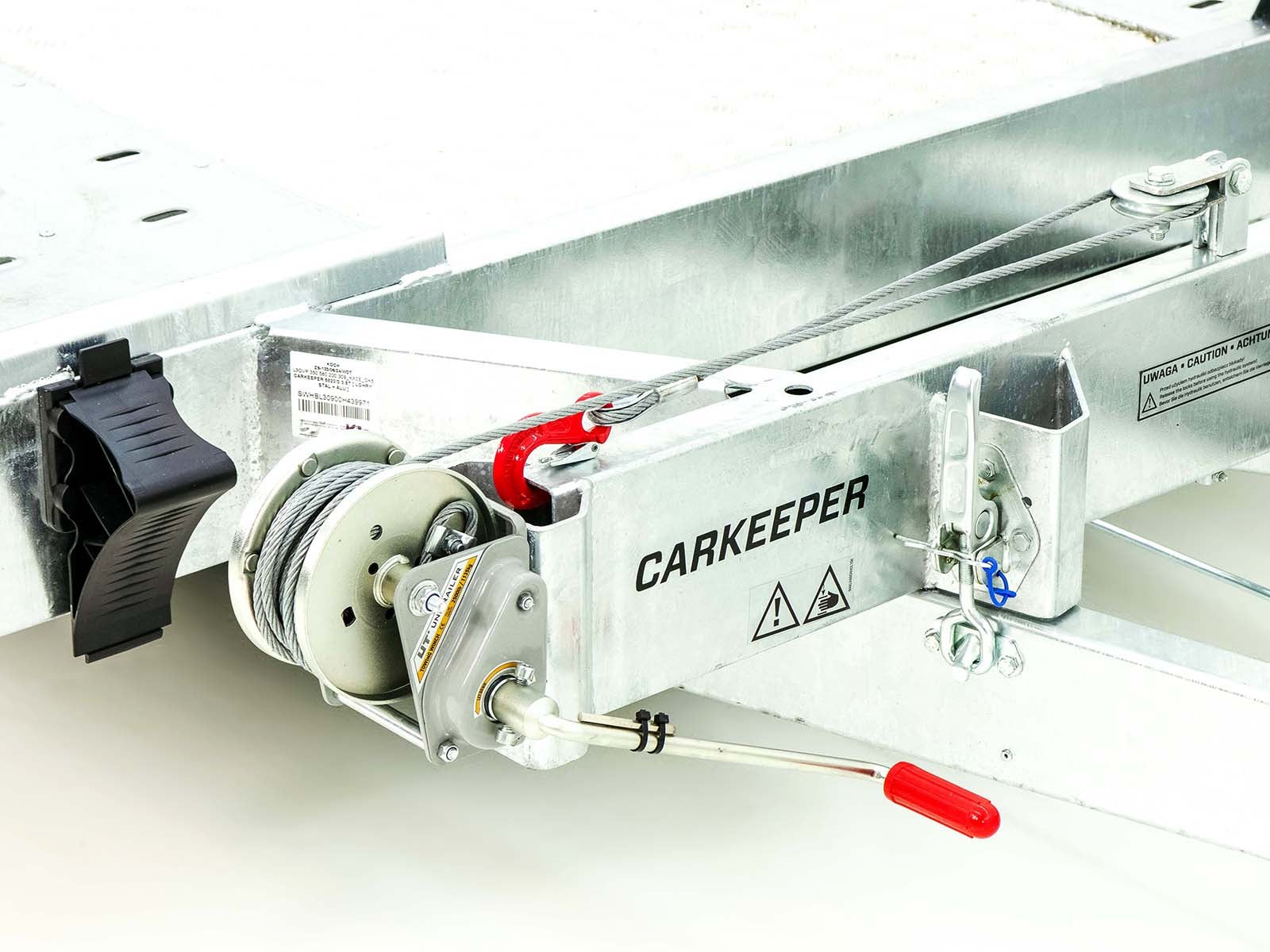 Autotrailer Carkeeper absenkbar, Auto-Anhänger 200x580cm 3,5t – 3