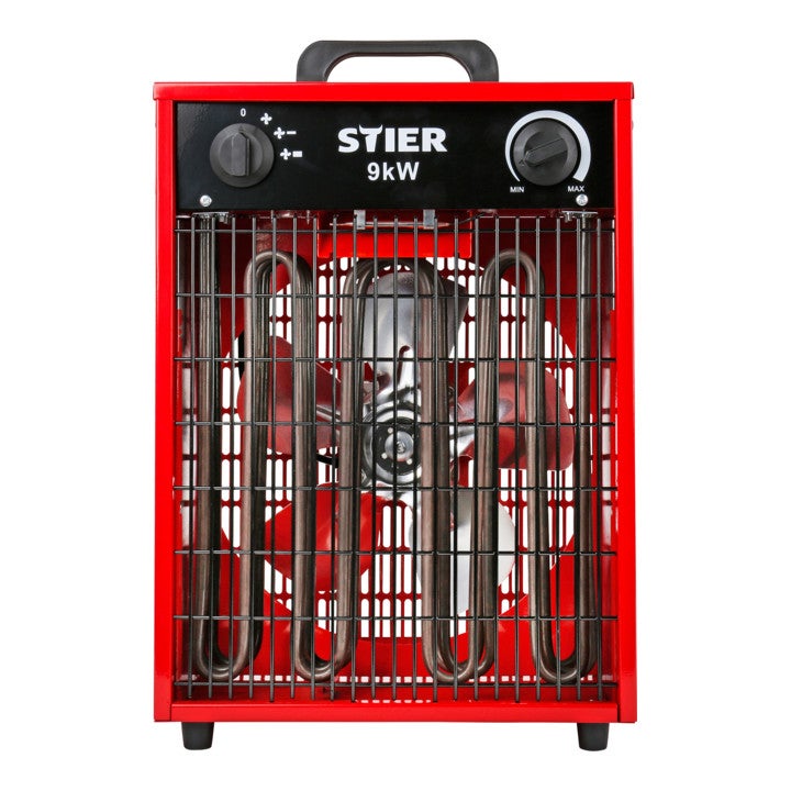 STIER Heizlüfter 9,0 kW 1150 m³/h, Elektroheizer, Bauheizung, Bautrockner – 2