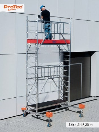 Arbeitsgerüst, Gerüst von Krause ProTec Alu-Fahrgerüst AH 8,30 m – 3