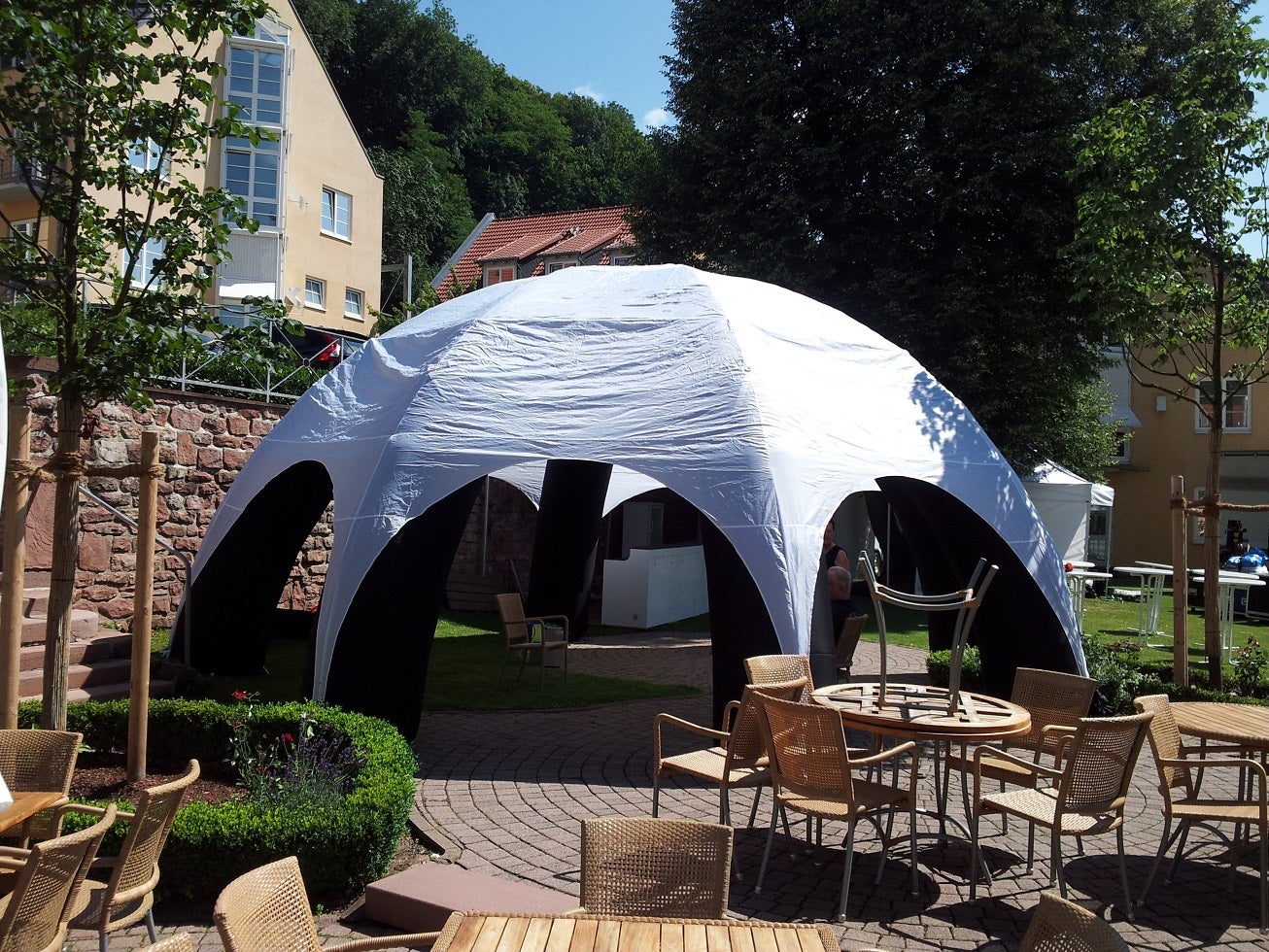 Eventdome ~ aufblasbarer Dome ~ Zelt ~ Überdachung ~ Regenschutz ~ Sonnenschutz ~ bei spass-events – 2