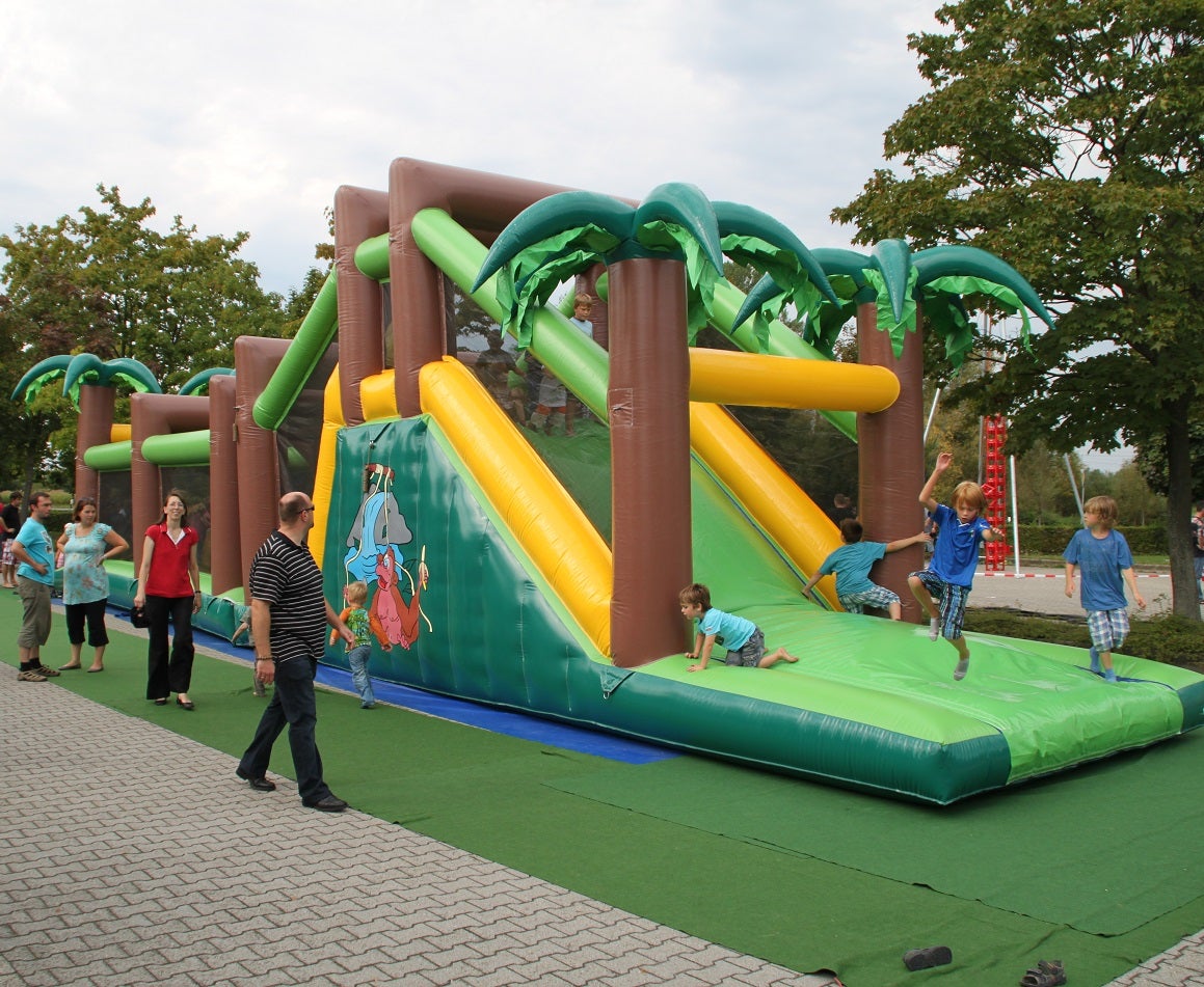 Jungle Track ~ Hindernisparcour ~ Hüpfburg ~ Springburg ~ Multiplay ~ bei spass-events – 2