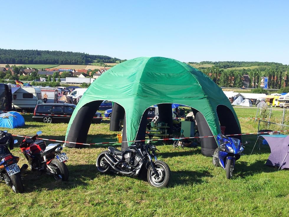 Event Dome ~ Party Dome ~ Fußball Soccer Dome ~ Sonnenschutz ~Regenschutz ~ bei spass-events – 3