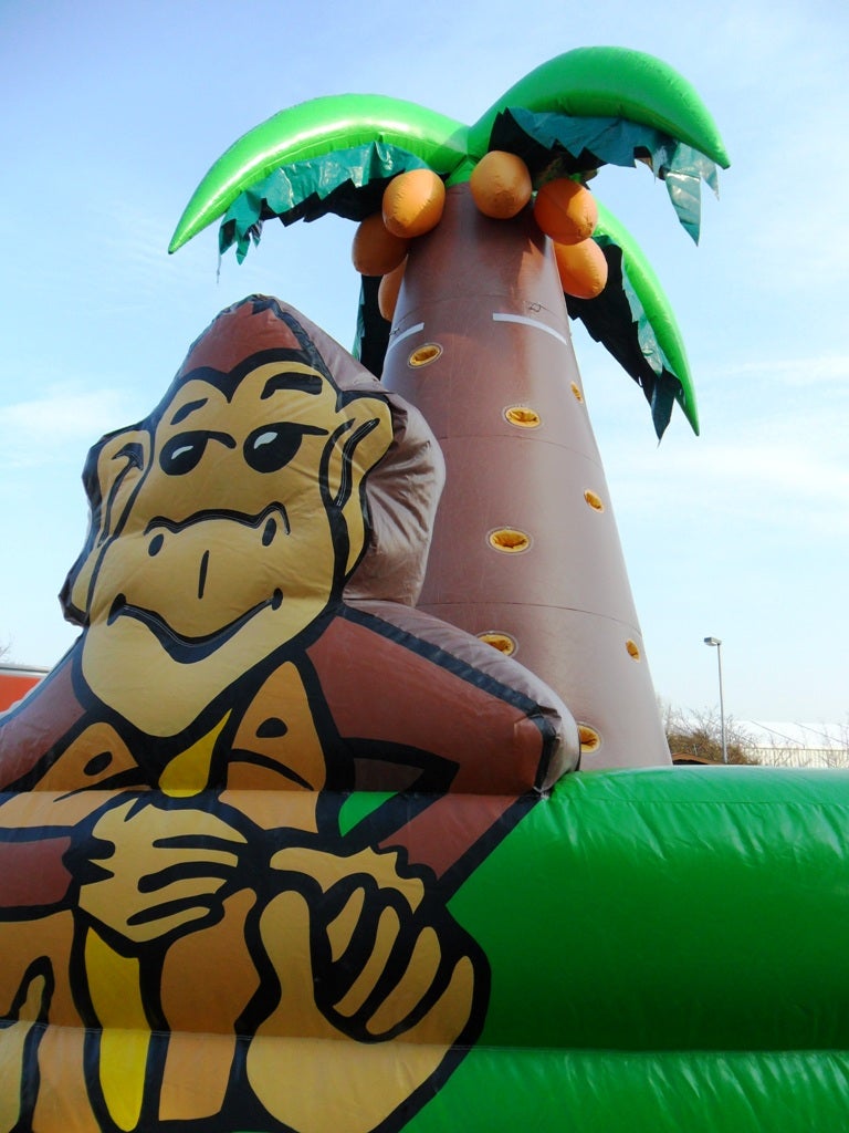 Banana Klettern ~ Kletterpalme ~ Kletterturm ~ Hüpfburg ~ Klettern ~ Hüpfburgen – 3