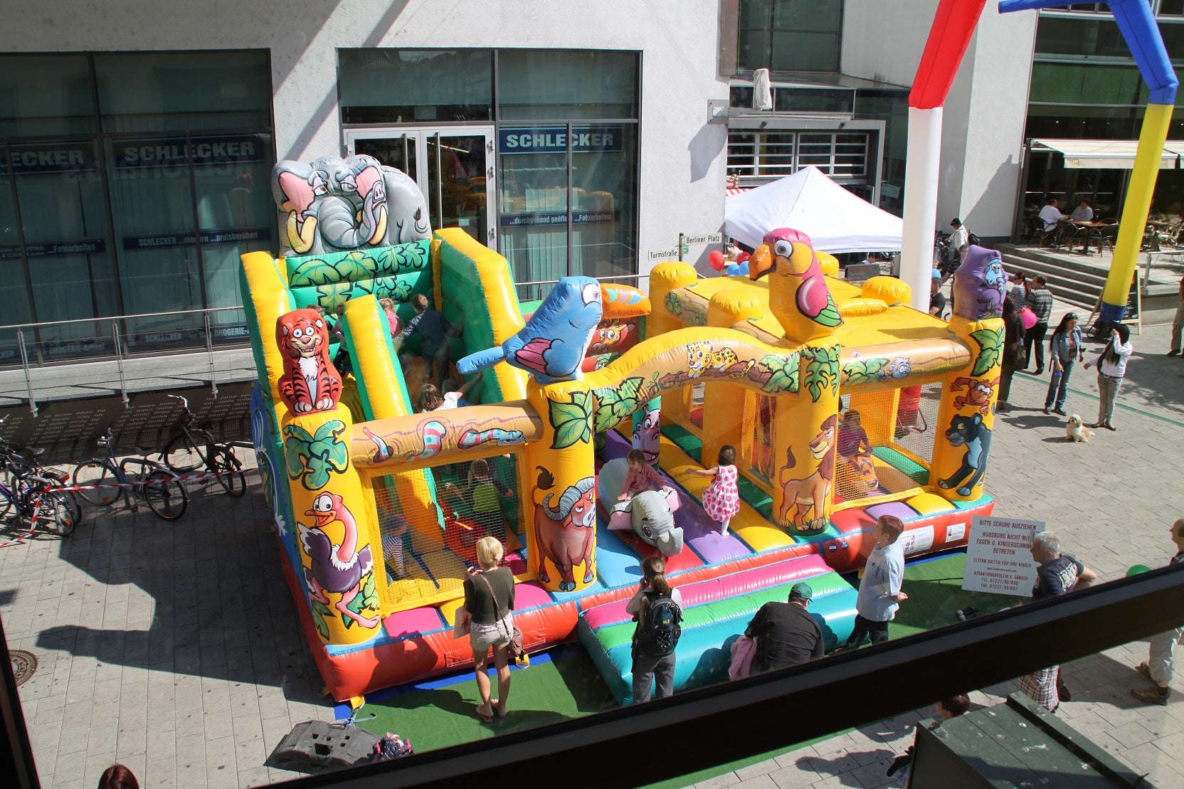 Hüpfburg Safari ~ Multiplay mit Hindernissen ~ Springburg ~ Hopsburg ~ bei spass-events – 3