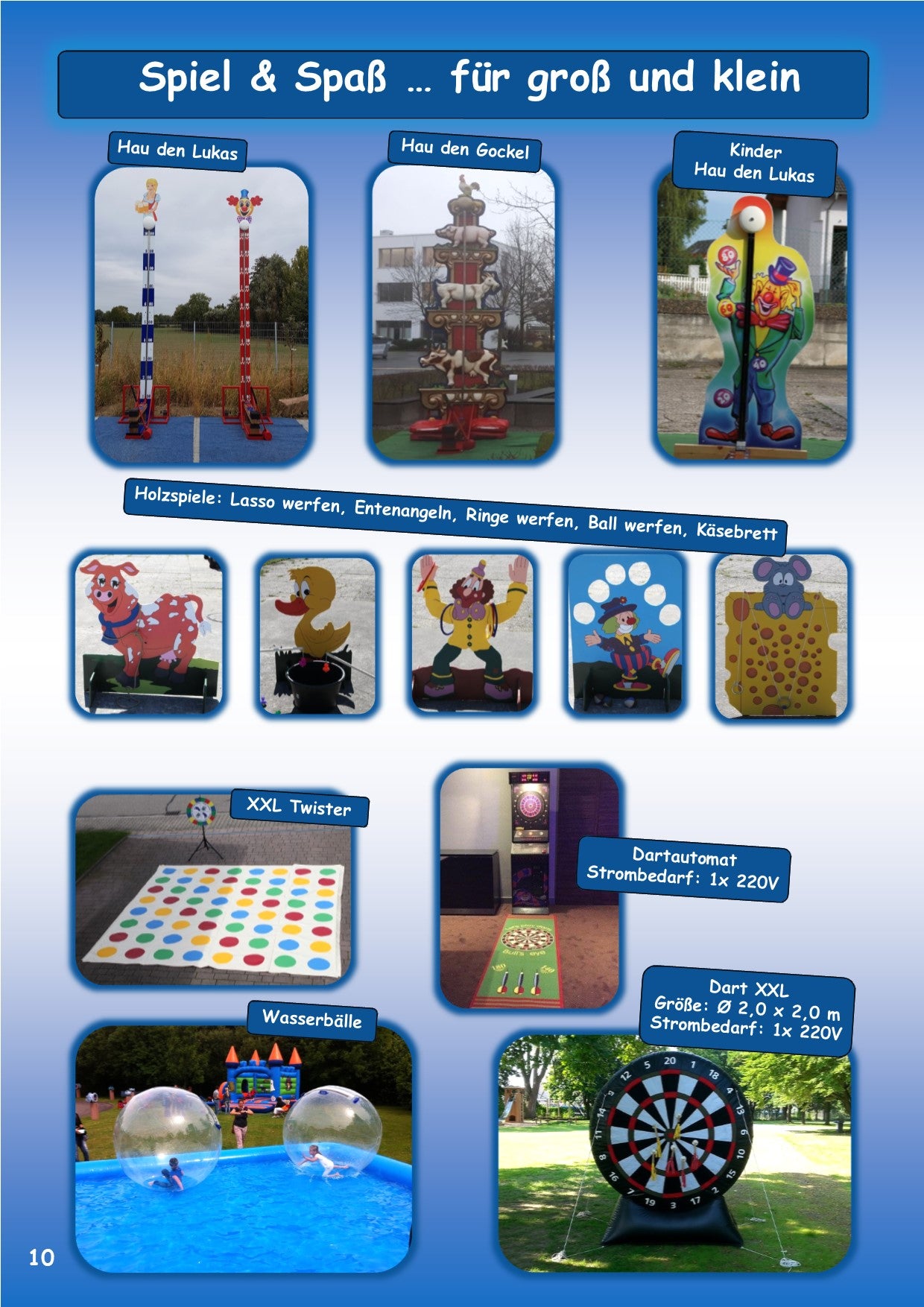 Kinder Hau den Lukas ~ Motiv Clown ~ bei spass-events – 3