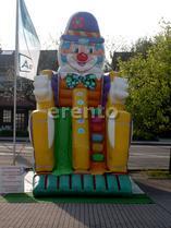 Clown Rutsche ~ Hüpfburg ~ Springburg ~ aufblasbare Rutsche ~ bei spass-events