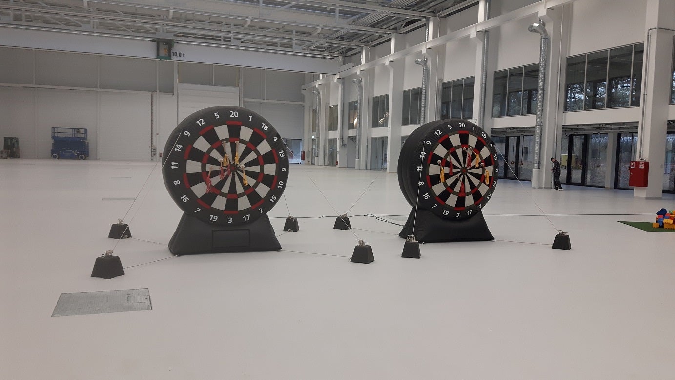 Dartscheibe ~ DART XXL ~ Riesendart ~ Dartspiel ~ bei spass-events – 2
