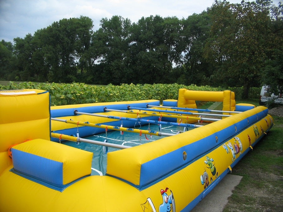 Human Table Soccer ~ Menschenkicker ~ XXL Kicker ~ Riesenkicker ~ HTS ~ Lebendkicker ~ Gauditurnier ~ Turnier ~ bei spass-events – 4