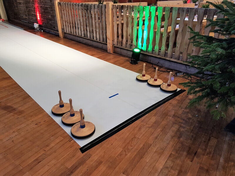 Eisstock schießen ~ Curling Bahn ~ Eisstockschießen ~ bei spass-events – 4