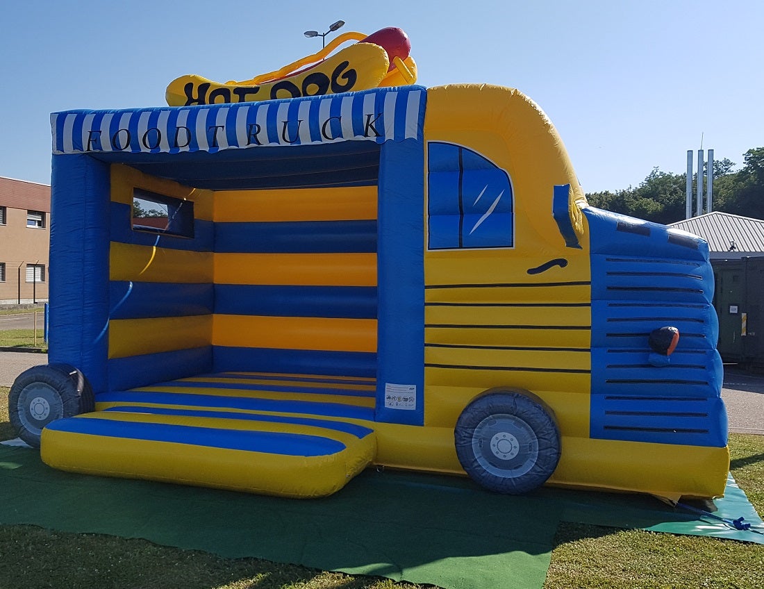 Springburg ~ Hüpfburg ~ Food Truck ~ Foodtruck ~ hüpfen ~ bei spass-events