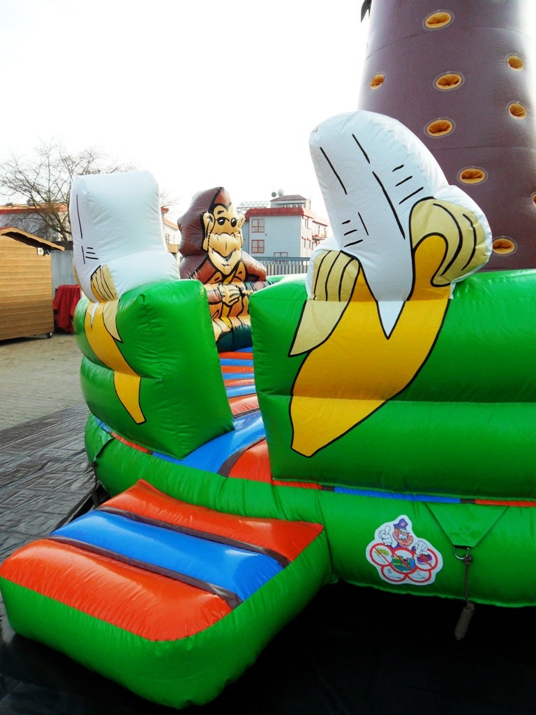 Banana Klettern ~ Kletterpalme ~ Kletterturm ~ Hüpfburg ~ Klettern ~ Hüpfburgen – 2