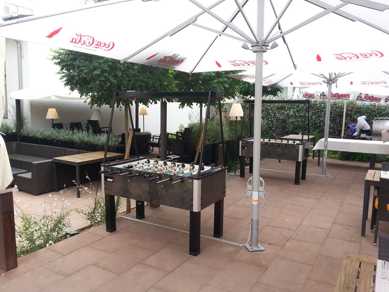 4 er Tischkicker ~ Tischfußball ~ Fussball ~ Fußball ~ bei spass-events