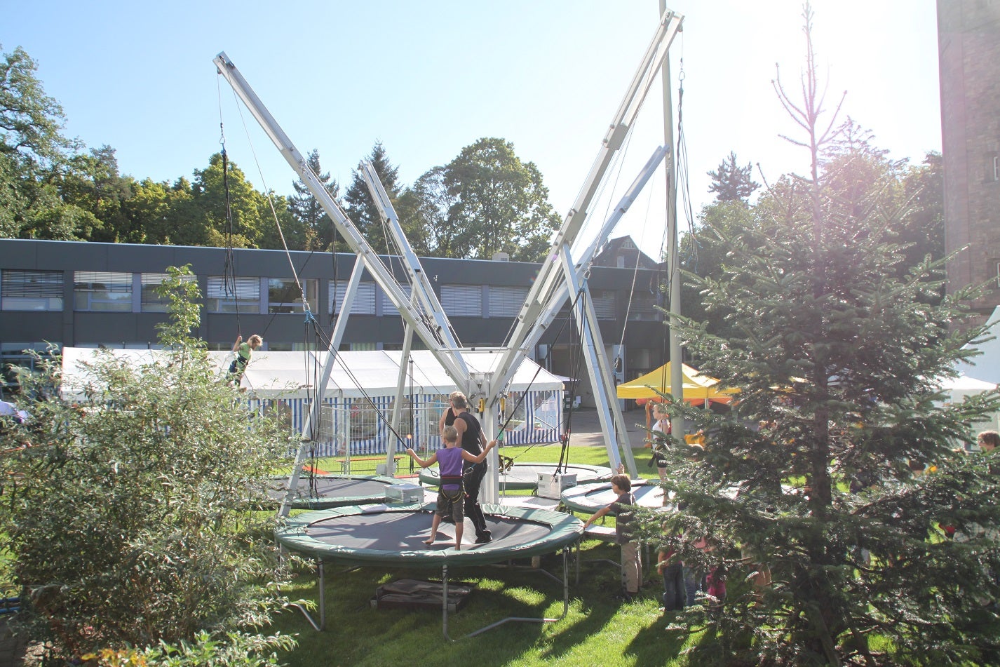 4er Bungeetrampolin ~ Bungee-Trampolin ~ Quardertrampolin ~ Quadro Trampolin ~ – 2