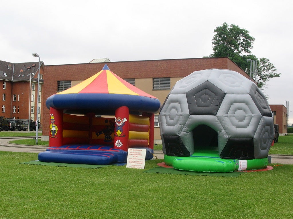 Hüpfburg ~ Fußball ~ Springburg ~ Fussball ~ Hopsburg ~ hüpfen ~ bei spass-events – 4