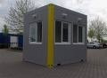 Pförtner-/Kassencontainer 3 m x 2, 5 m