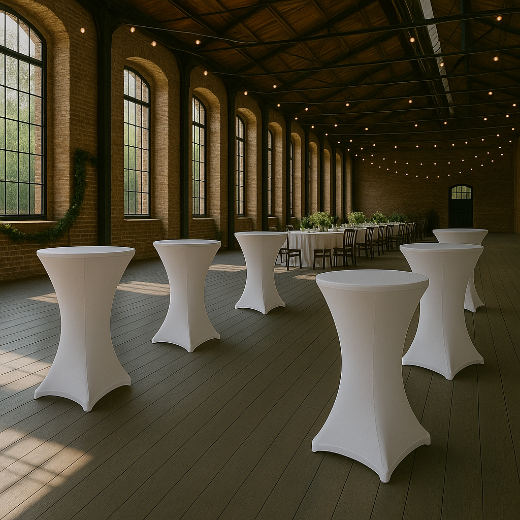 Faltpavillon 3x6 m weiß mieten – wetterfest, 18 m² mit 4 Seitenteilen – 2
