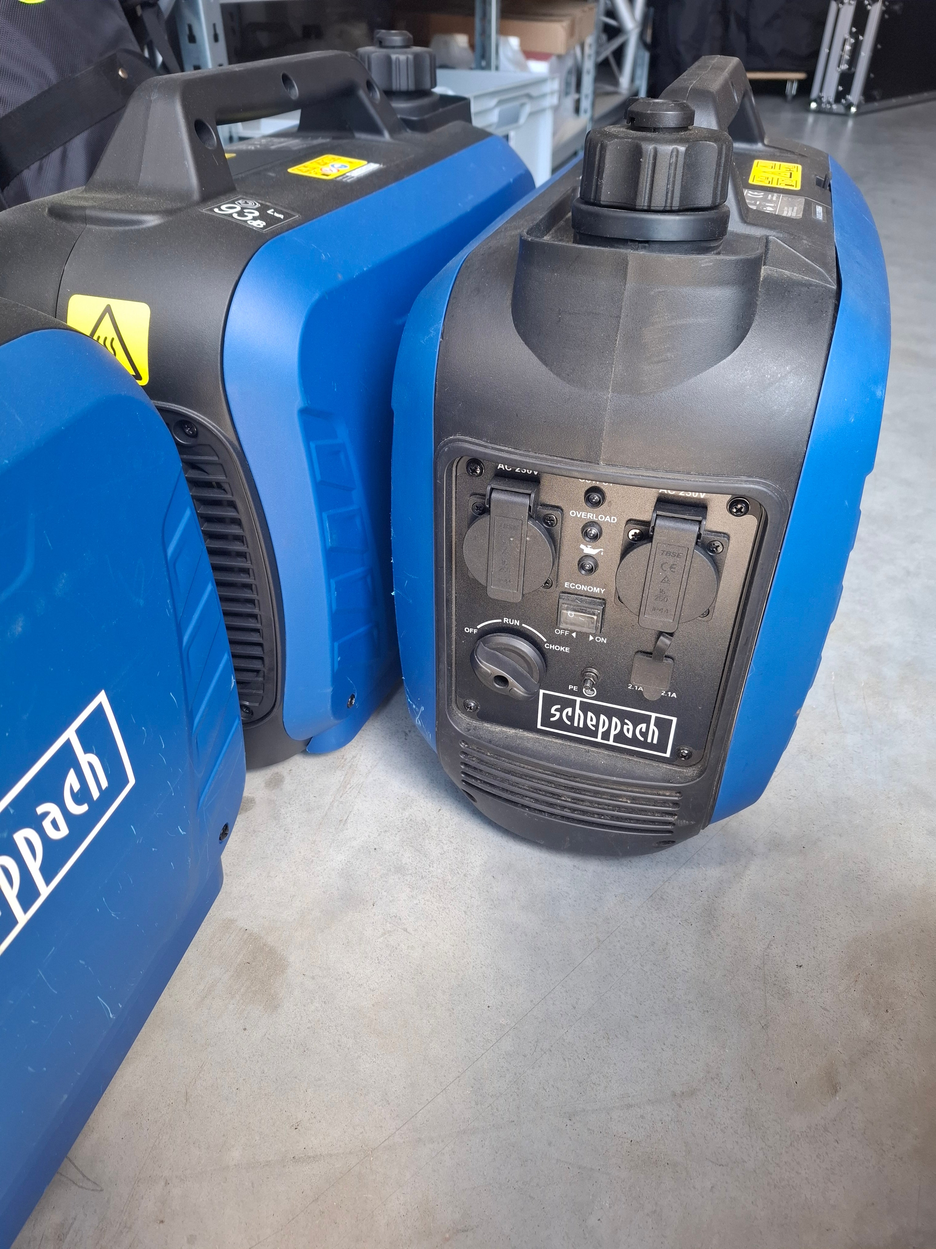 Stromgenerator,  Scheppach 2000 Watt , Inverter,  Gartenparty – 2