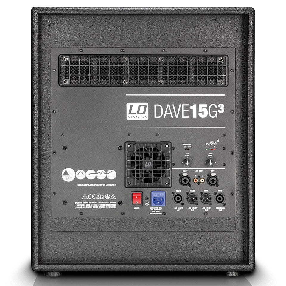 LD Systems Dave 15 G3, Party Box , Musikanlage, Pa Anlage, Profi Tontechnik – 2