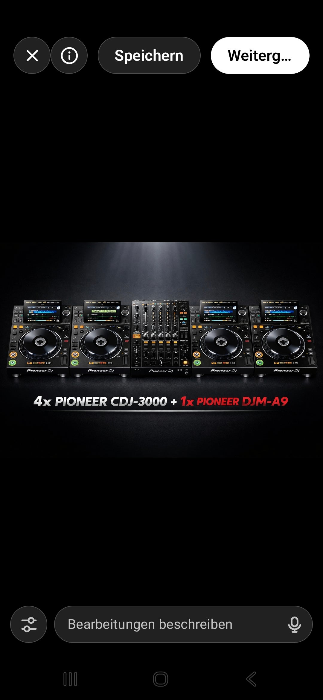 4x Pionner Cdj 3000 + 1x Pionner Djm-A9