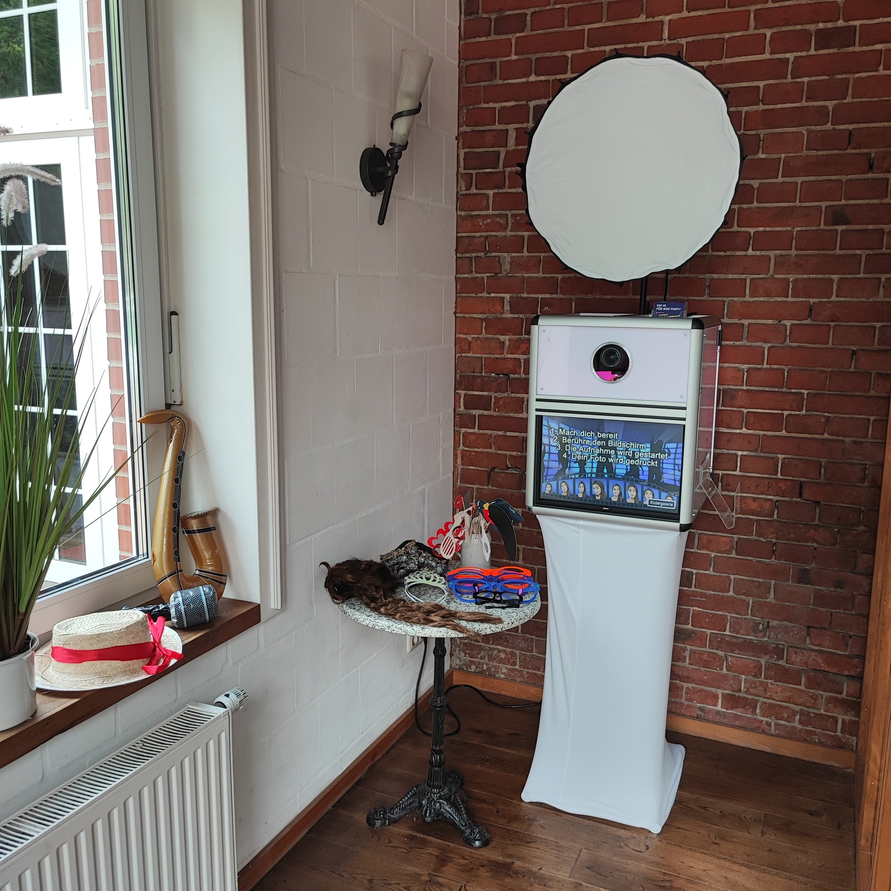 Fotobox inkl Drucker , 200 Fotos zum Sofortigen Ausdrucken, Lieferung bis 25 km und USB Stick – 2