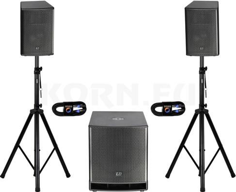 Pa Anlage inkl Mischpult , Ld Systems, Soundcraft – 2