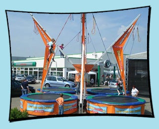 Bungee - Trampolin inkl. Betreuungspersonal