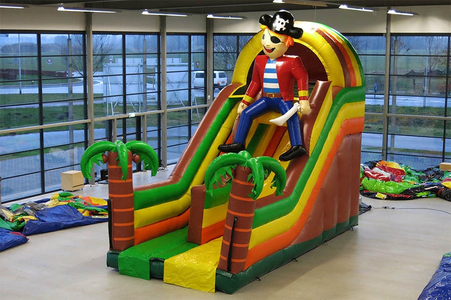 Hüpfburg "Clownrutsche mit Wasserbecken" – 3