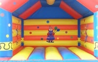 Hüpfburg "Klatschender Clown" 6,60x5,00m – 2