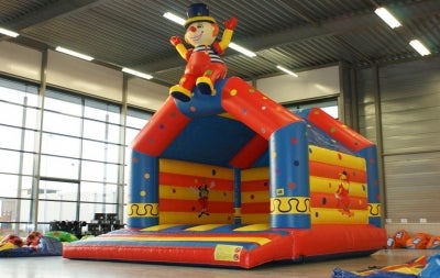Hüpfburg "Klatschender Clown" 6,60x5,00m