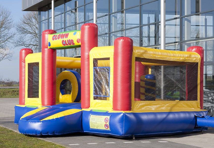 Hüpfburg "Clownrutsche mit Multiplay" 12,00 x 4,00 m – 3