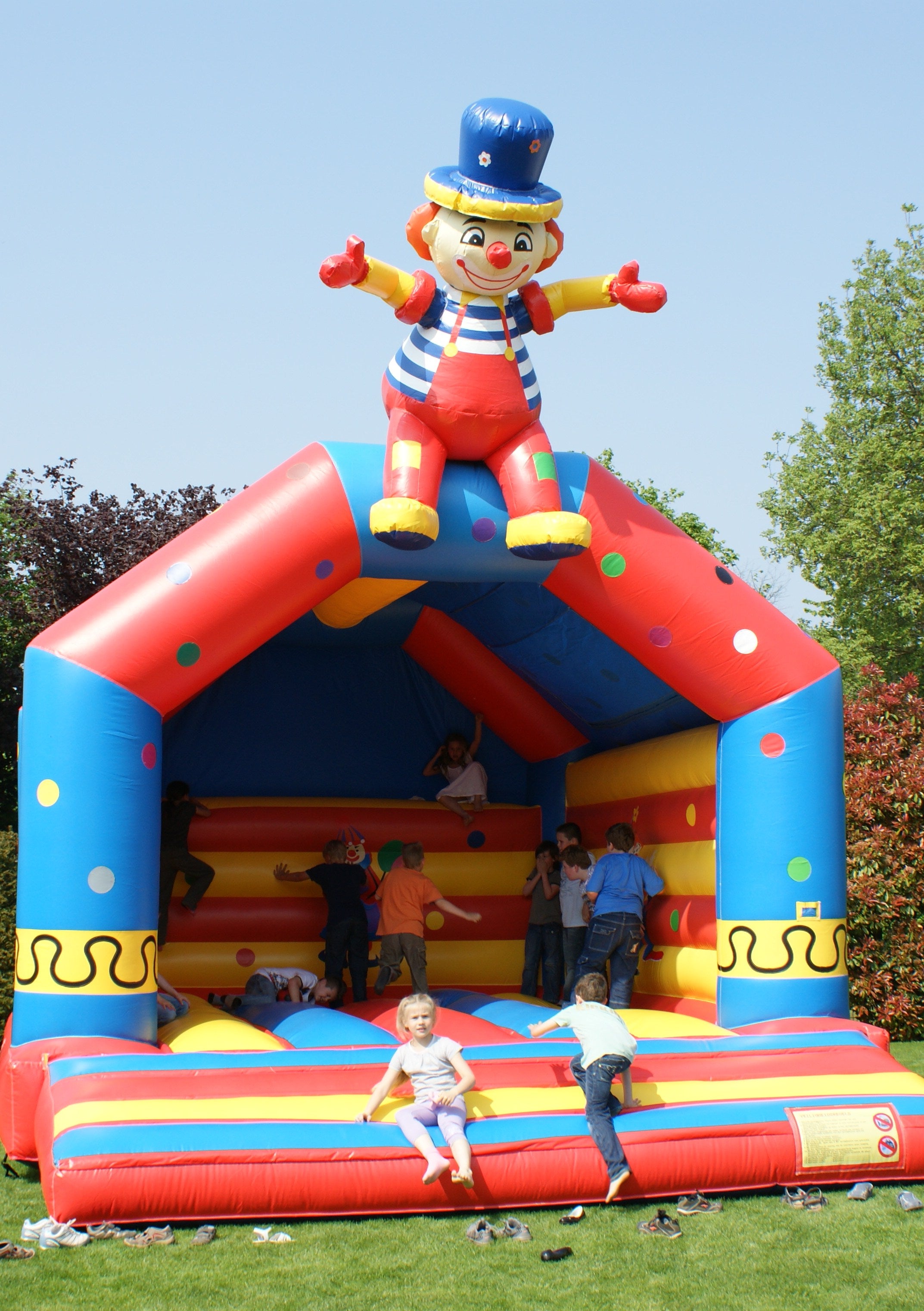 Hüpfburg "Klatschender Clown" 6,60x5,00m – 4