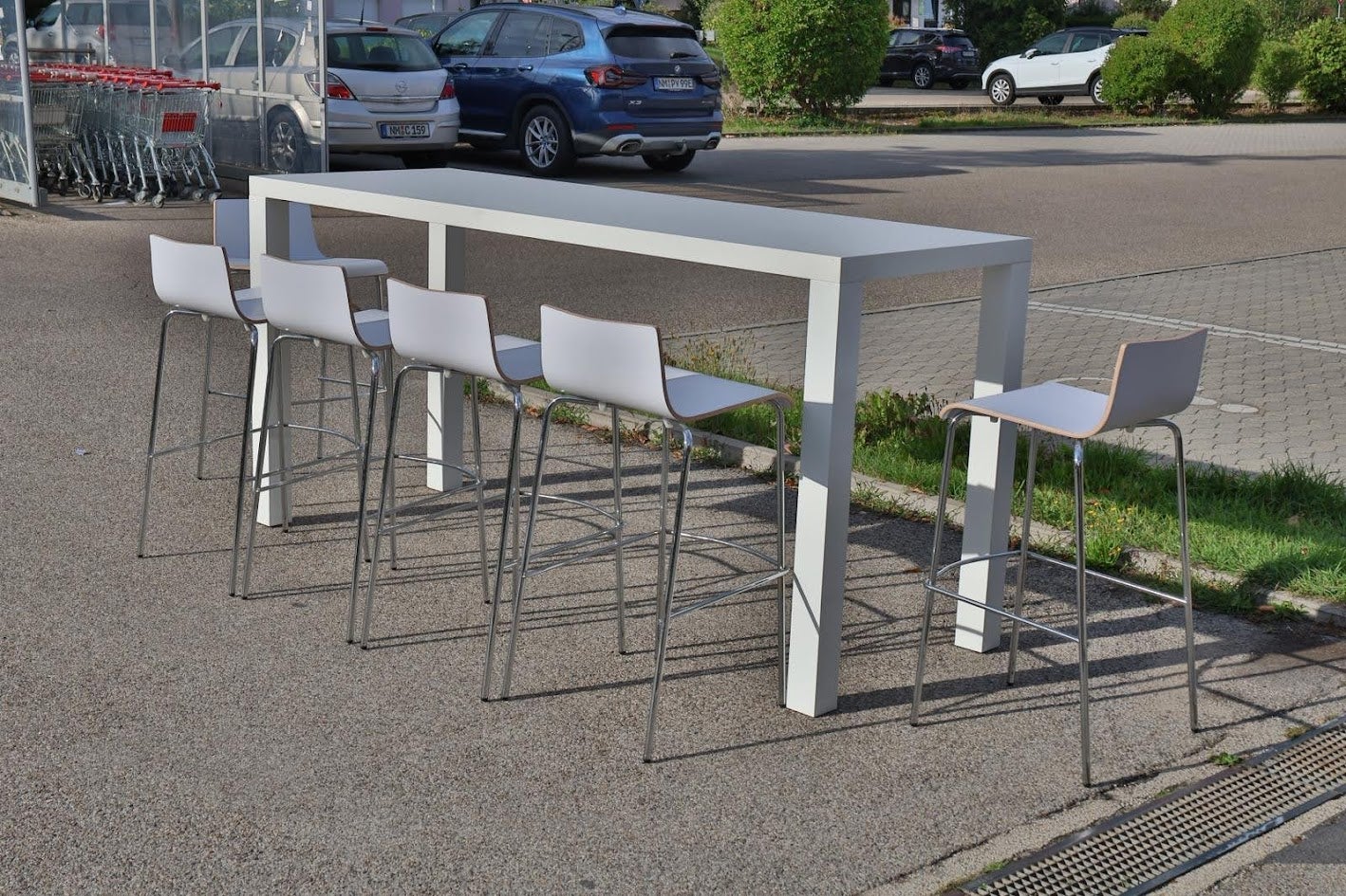 Lounge-Stehttisch | Hoch-/Brückentisch | Stehtischbrücke – 4