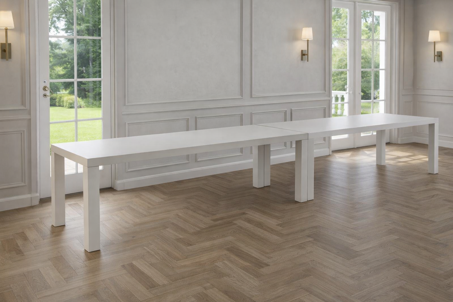 Bankettisch | eckig