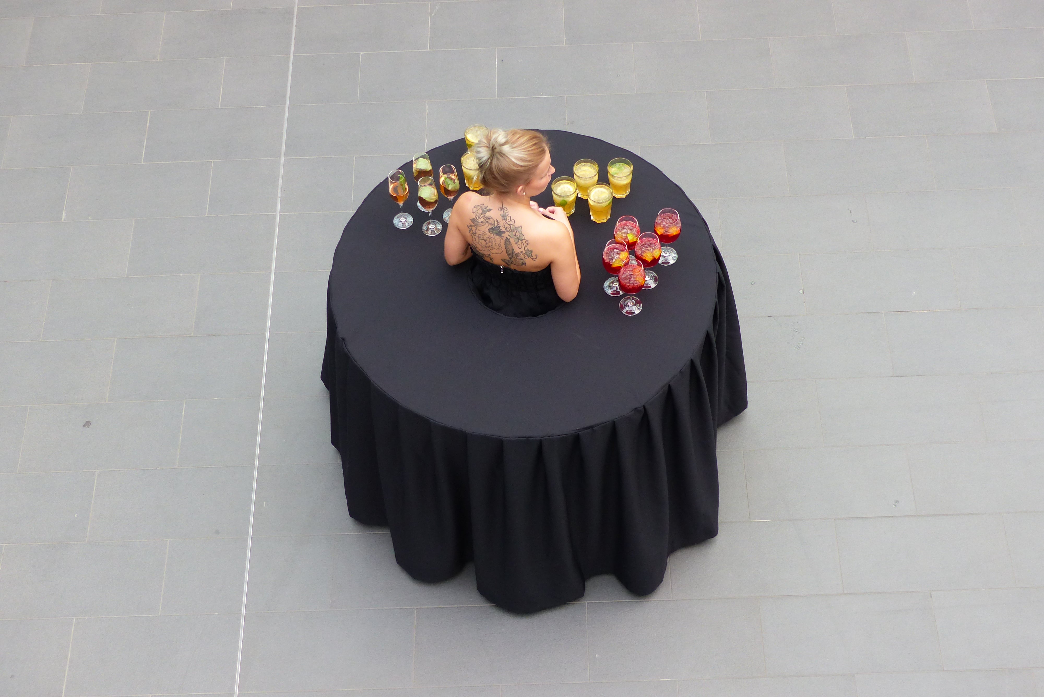 lebender Stehtisch | rollendes Buffet | exklusiv Stehtisch – 4