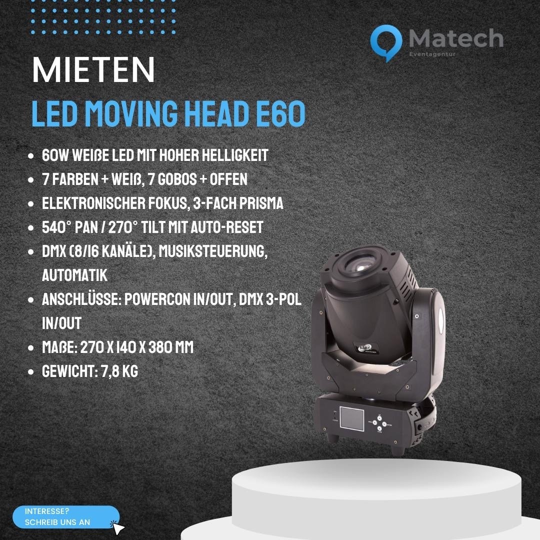 ETEC LED Moving Head E60