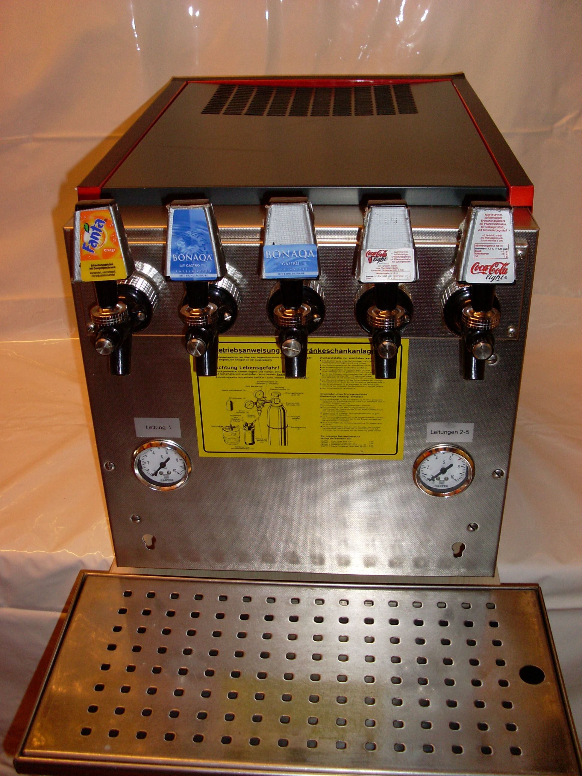 Bierdurchlaufkühler Zapfanlage 2-leitig – 4