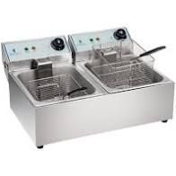 Friteuse Fritteuse Doppelfriteuse 2 x 220V – 3