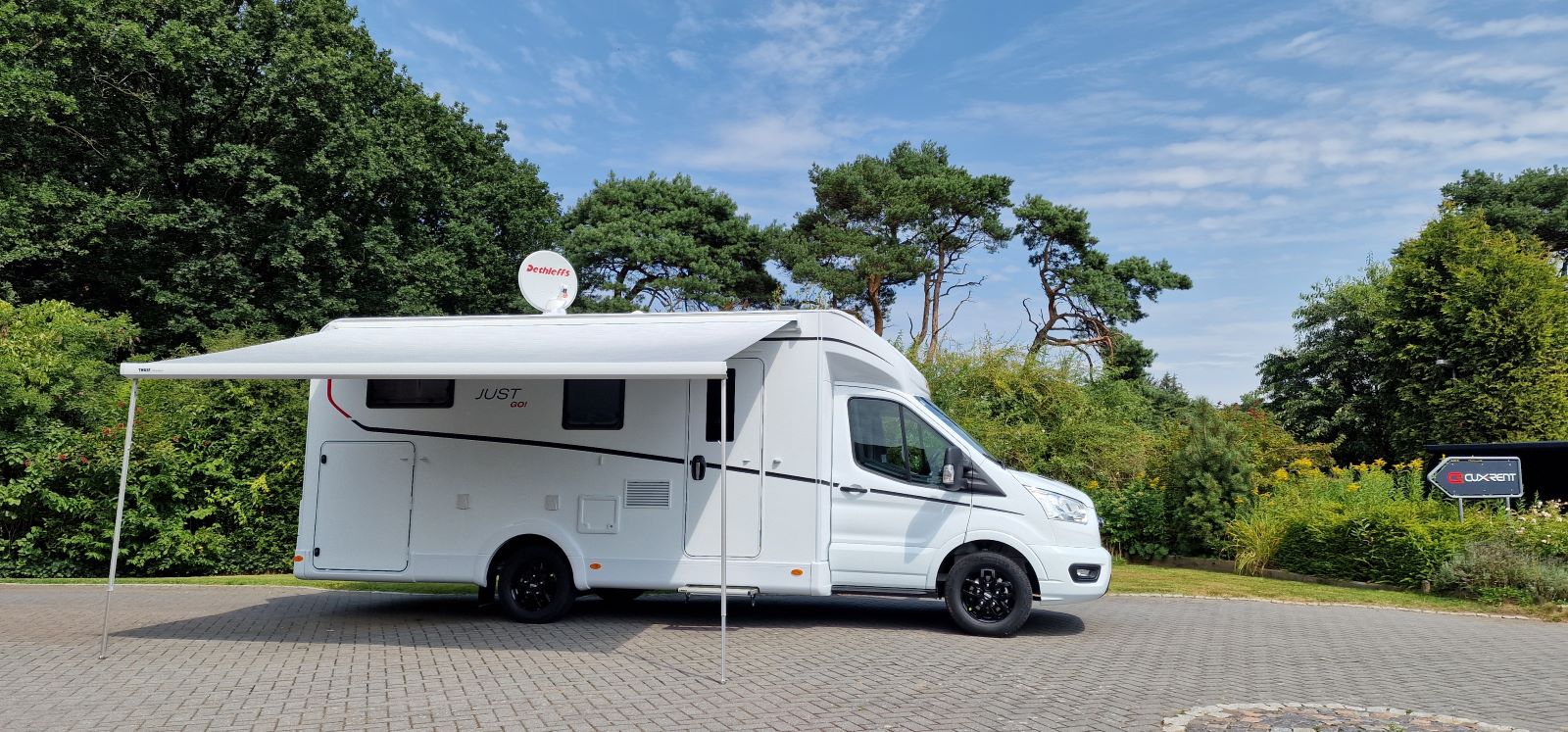 Wohnmobil Dethleffs Just Go T 7055 EB Automatik mit vollautomatische Satanlage, Doppel Din Radio,Navi, Rückfahrkamera,4er Fahrradträger und Markise – 2