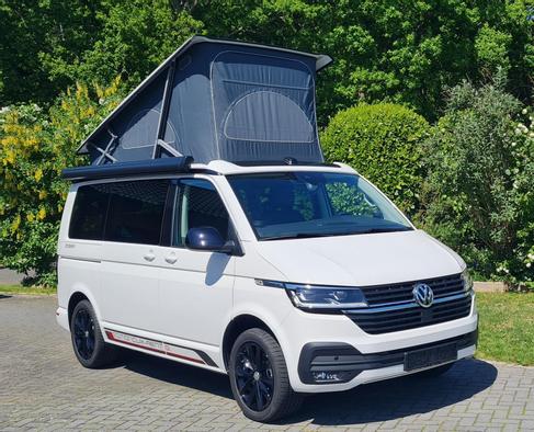 T 6 California Ocean Edition mit sehr guter Ausstattung, Markise, ggf. Fahrradträger und Anhängerkupplung. Der Standort des T 6.1 ist 27639 Wurster Nordseeküste , ab dem 22.07. verfügbar