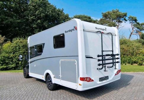 Wohnmobil Sunlight T 68 Adventure mit vollautomatische Satanlage, Doppel Din Radio, Navi, Rückfahrkamera, Fahrradträger, Markise – 3