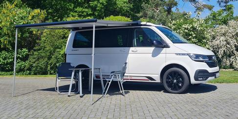 T 6 California Ocean Edition mit sehr guter Ausstattung, Markise, ggf. Fahrradträger und Anhängerkupplung. Der Standort des T 6.1 ist 27639 Wurster Nordseeküste , ab dem 22.07. verfügbar – 3