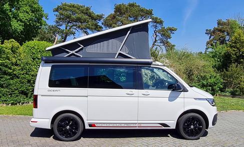 T 6 California Ocean Edition mit sehr guter Ausstattung, Markise, ggf. Fahrradträger und Anhängerkupplung. Der Standort des T 6.1 ist 27639 Wurster Nordseeküste , ab dem 22.07. verfügbar – 2