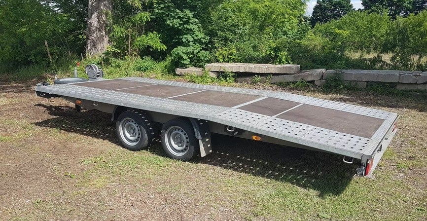 Vermietung Autotransportanhänger Autotrailer 2700kg / 2020kg 4,5m