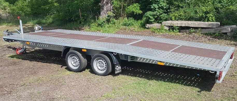 Vermietung Autotransportanhänger Autotrailer 3500kg / 2640kg 5,5m
