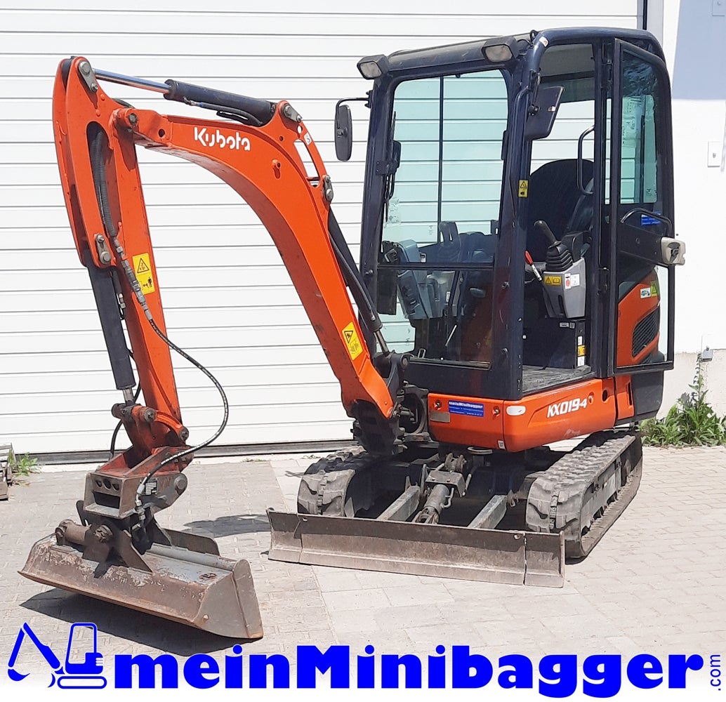 Minibagger Kubota KX019-4 - 1,9t - 120€ / 90€